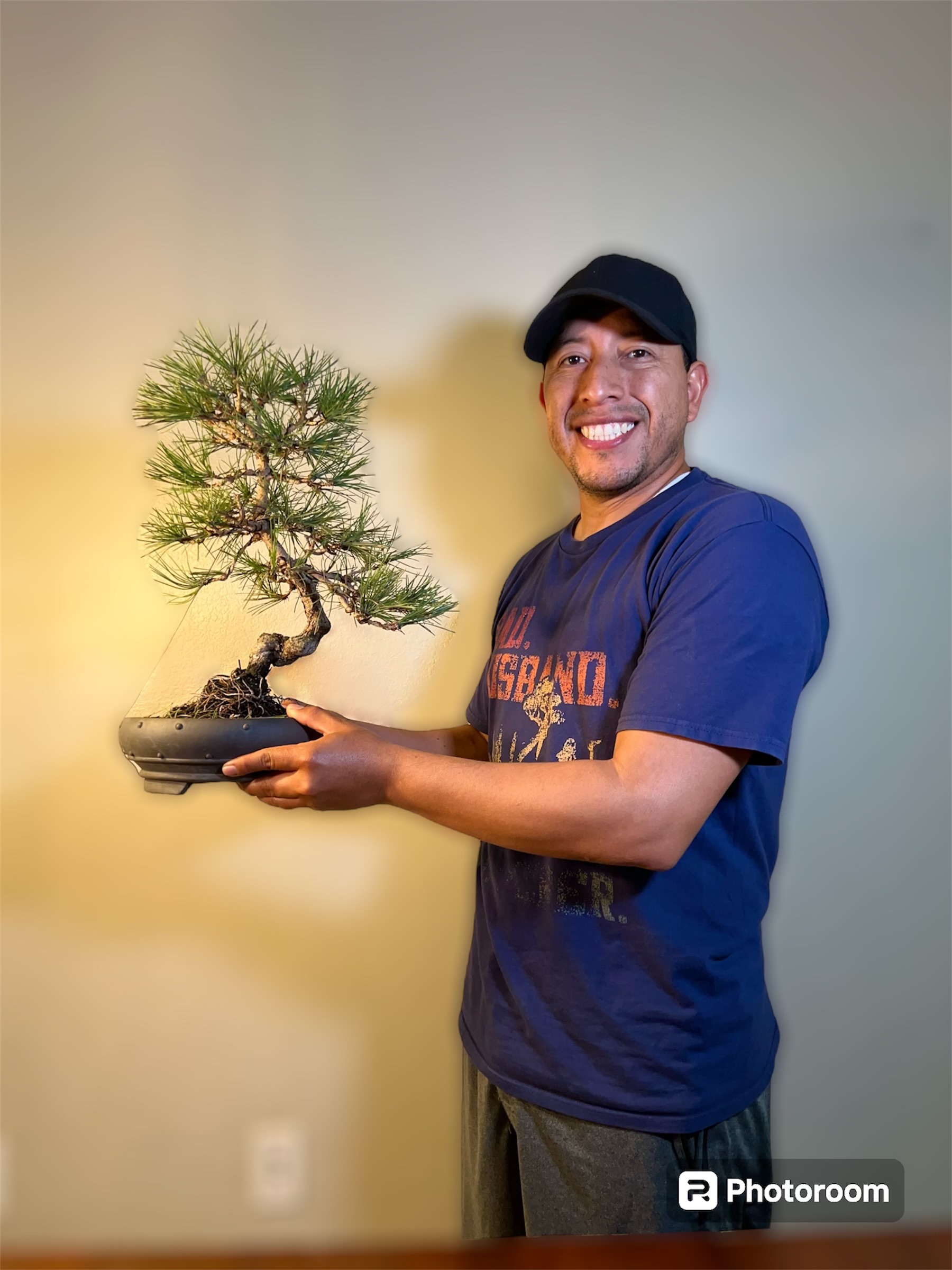 Alex Mendoza with Japanese Black Pine